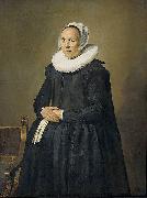 Frans Hals Feyna van Steenkiste Wife of Lucas de Clercq oil painting reproduction